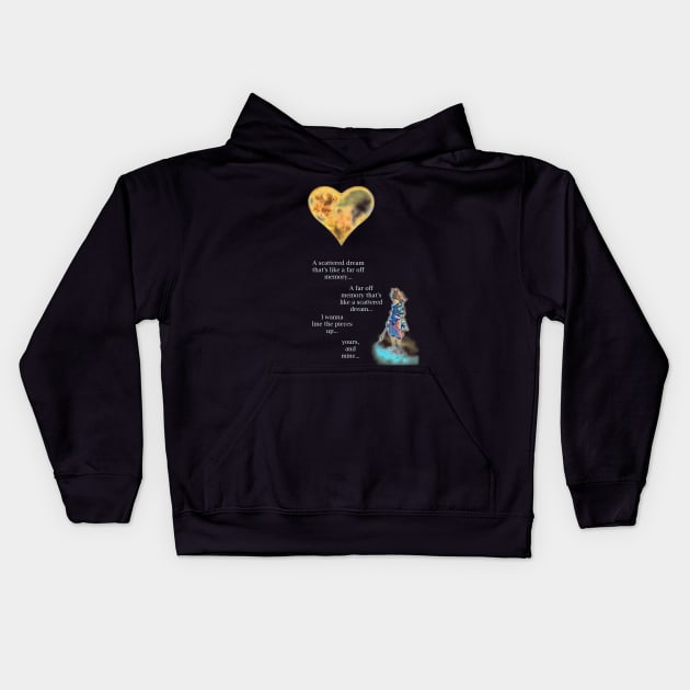 Kingdom Hearts Kids Hoodie by ekkusu